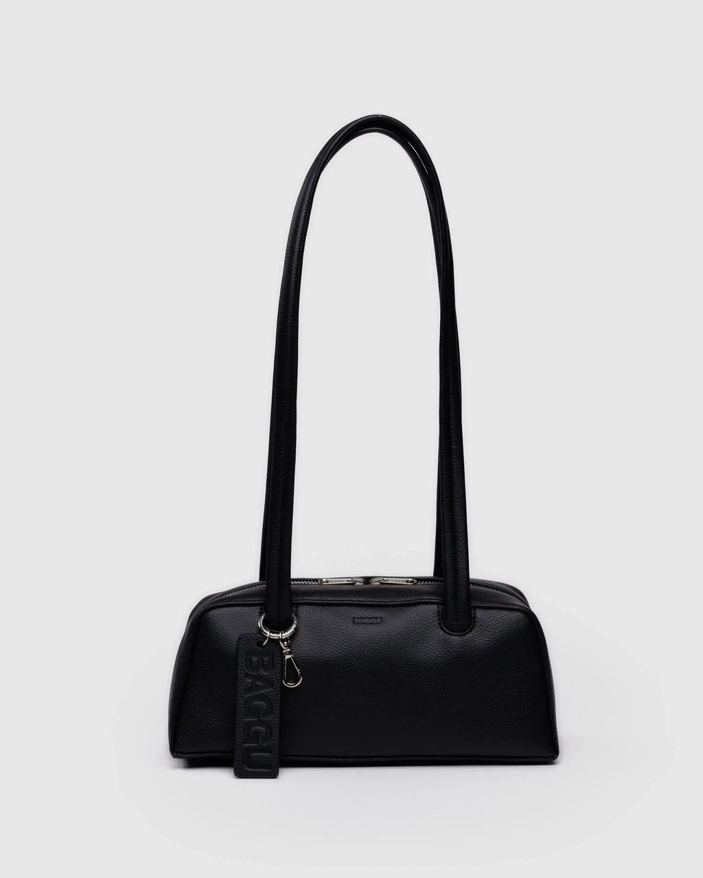 Small Recycled Leather Bowler Bag image 4