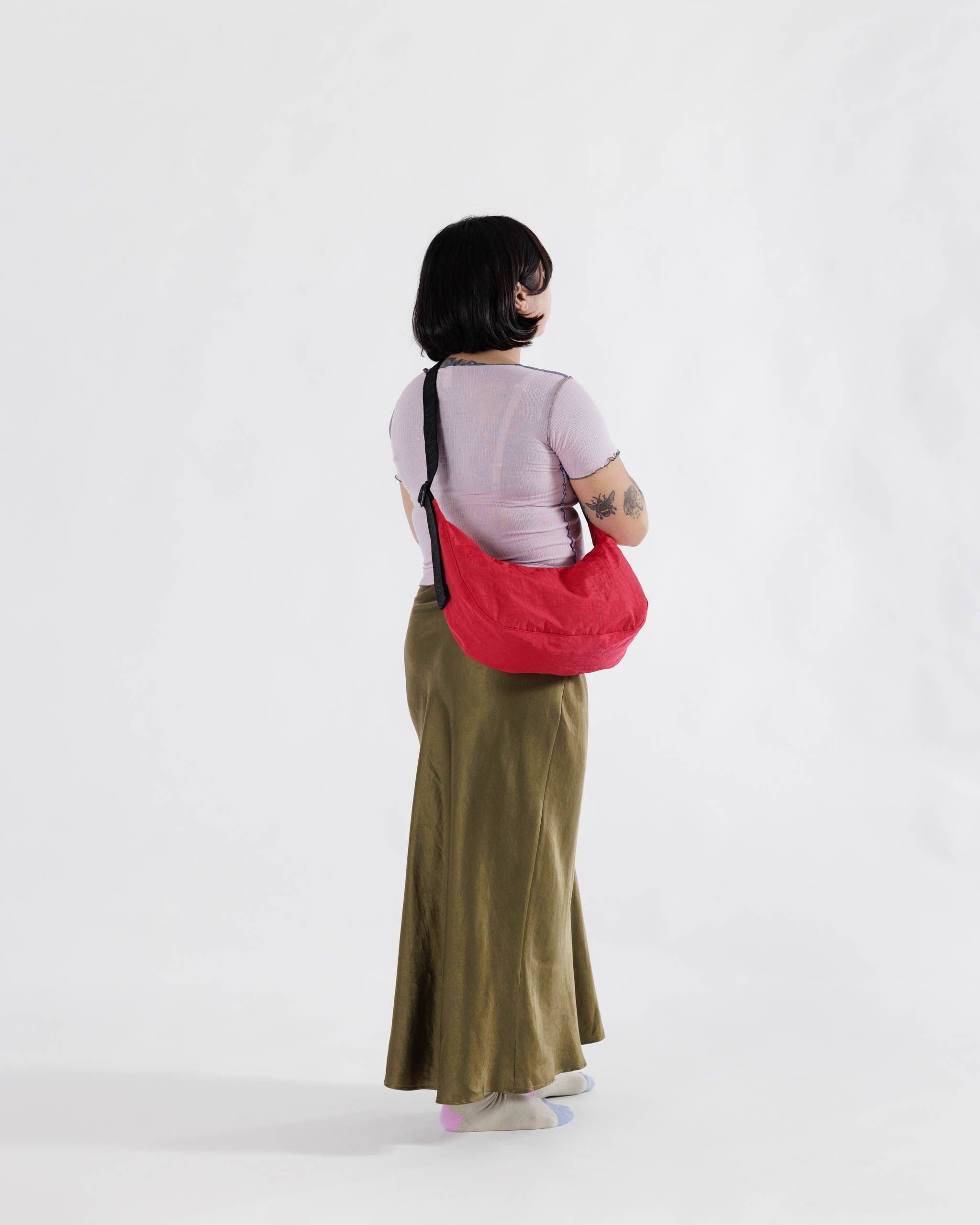 Medium Nylon Crescent Bag image 1
