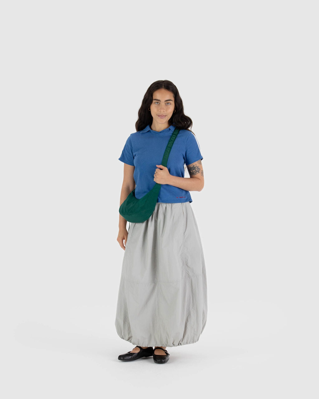 Small Nylon Crescent Bag image 1